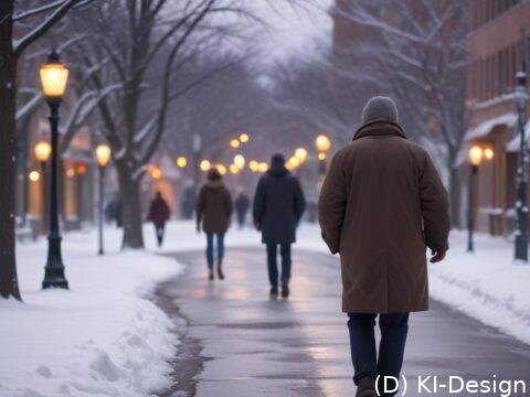 Sicher durch den Winter: Tipps für den Weg zur Arbeit bei Eis und Schnee** Sicher durch den Winter: Tipps für den Weg zur Arbeit bei Eis und Schnee**