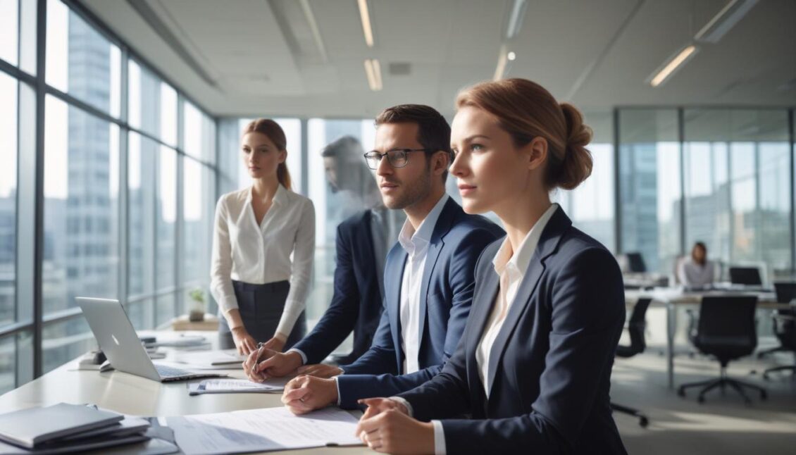 Effizienzsteigerung im Finanzsektor: Workflow-Automation optimiert Prozesse und reduziert Fehlerquellen bei der Kundenberatung. Effizienzsteigerung im Finanzsektor: Workflow-Automation optimiert Prozesse und reduziert Fehlerquellen bei der Kundenberatung.