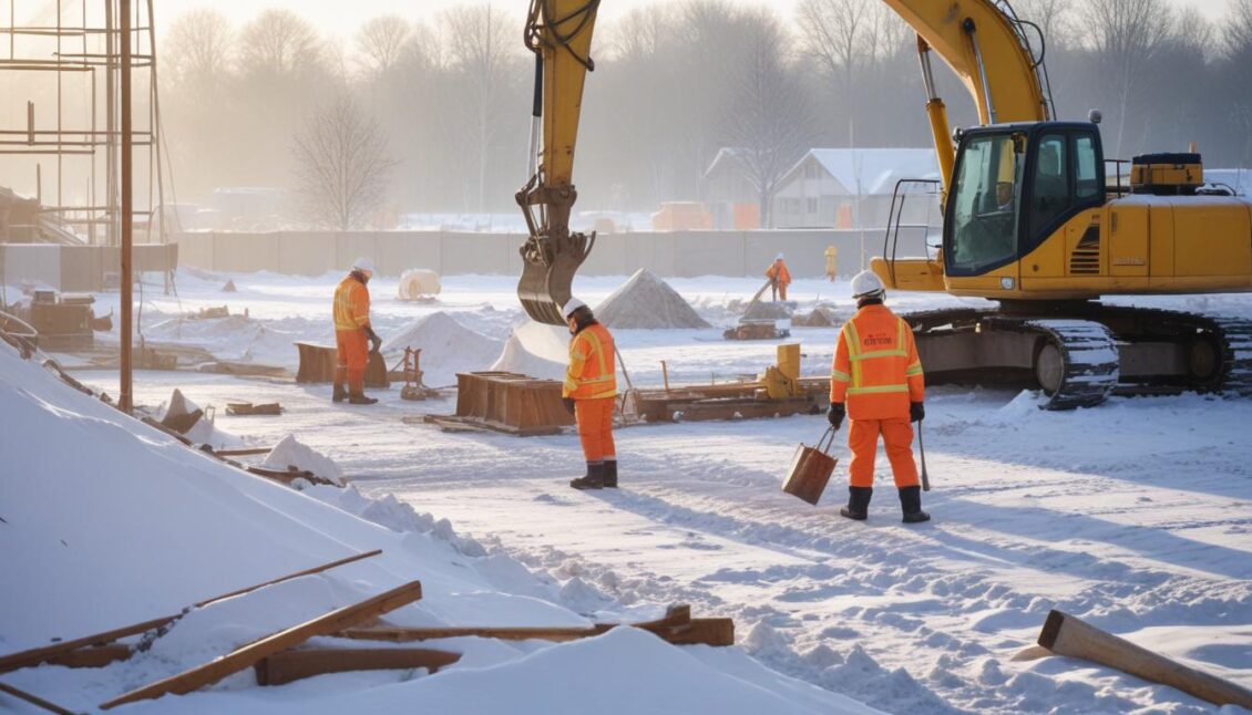 Winterpause auf Baustellen: Sicherheitsrisiken und präventive Maßnahmen gegen Diebstahl**