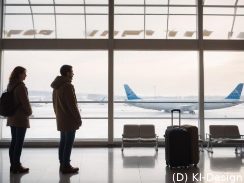 Winterliche Reiseherausforderungen: Wie Schnee und Sturm den Flugverkehr beeinflussen**