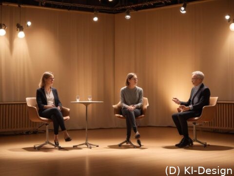 Diskussionsrunde zu aktuellen Themen im MDR-Fernsehen**