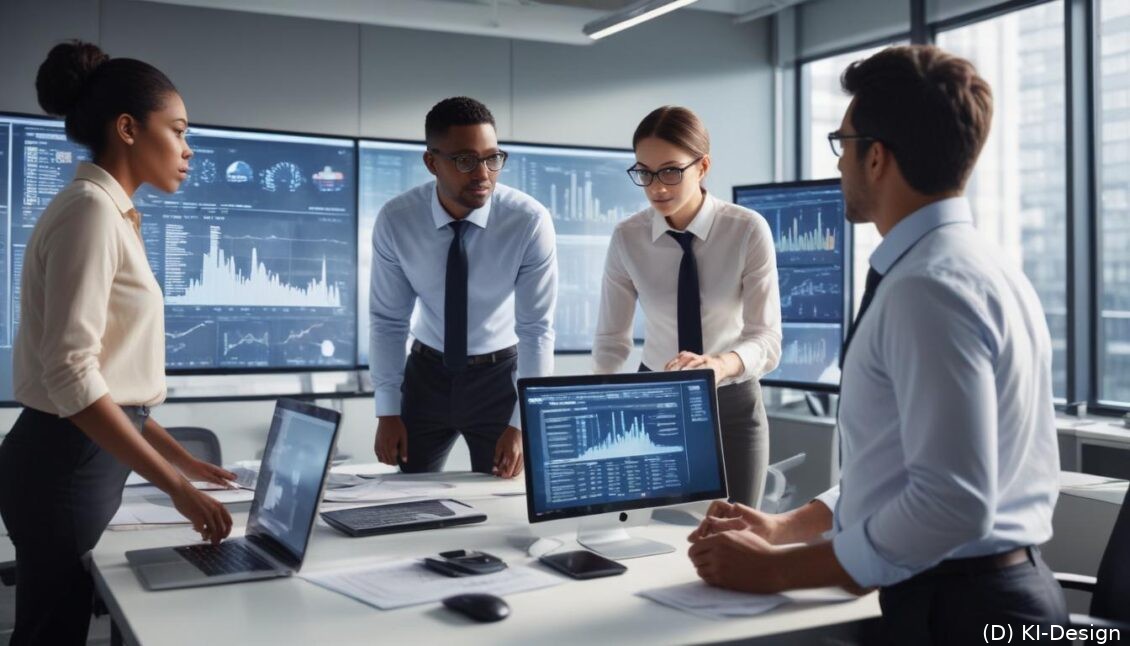 Maschinelles Lernen revolutioniert die Finanzindustrie: Effiziente Datenanalyse verbessert Risikomanagement und Kreditvergabe. Maschinelles Lernen revolutioniert die Finanzindustrie: Effiziente Datenanalyse verbessert Risikomanagement und Kreditvergabe.