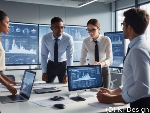 Maschinelles Lernen revolutioniert die Finanzindustrie: Effiziente Datenanalyse verbessert Risikomanagement und Kreditvergabe.