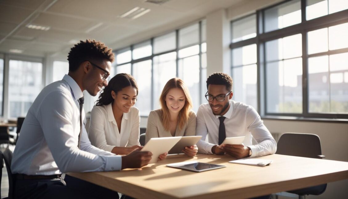 Cloud Computing revolutioniert Unternehmensstrategien: Kostenreduktion und Flexibilität durch hybride Modelle bei TechSolutions.