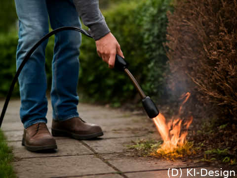 Vorsicht beim Unkrautbekämpfen: Die Gefahren von Gasbrennern im Garten**